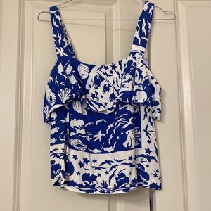 & Other Stories Ruffled Tank